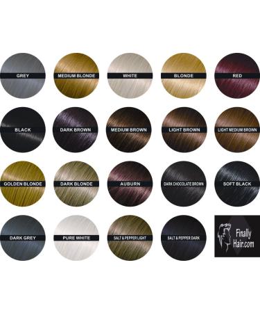 Dark Grey Hair Building Fibers 28g Refillable Bottle by Finally Hair - Hair Loss Concealer Fiber - Buy Online on GoSupps.com