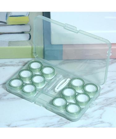 Colcolo 6x Portable Contact Lens Storage Boxes - Leak-Proof Compact & Clean Lens Protection - Buy Online on GoSupps.com