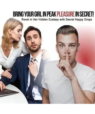 PleasurePeak Oral Drops Secret Happy Drops with Pheromone Perfume for Women Female Libido Drops Secret Happy Drops for Women (1PCS) - Buy Online on GoSupps.com