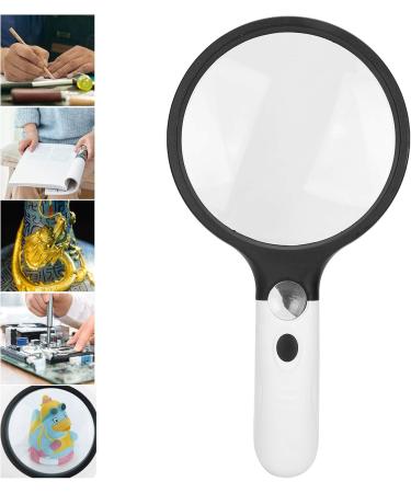 Magnifier 2X 30X Magnifying Glass with Lens Cleaning Cloth for Office for Archaeology for Outdoor Work - Buy Online on GoSupps.com