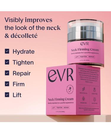 Anti-aging Neck Firming Cream with Collagen & Hyaluronic Acid - Made in USA with Natural & Organic Ingredients Face Neck and Chest Tightening Moisturizer (Classic) 1.7 Ounce (Pack of 1) - Buy Online on GoSupps.com