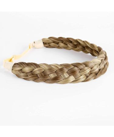 TOECWEGR Multi-Color Synthetic Braided Headband - Classic Wide Plaited Hairpiece for Women - Buy Online on GoSupps.com