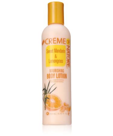 Creme of Nature Nourishing Body Lotion Sweet Mandarin and Lemongrass 8.45 Ounce