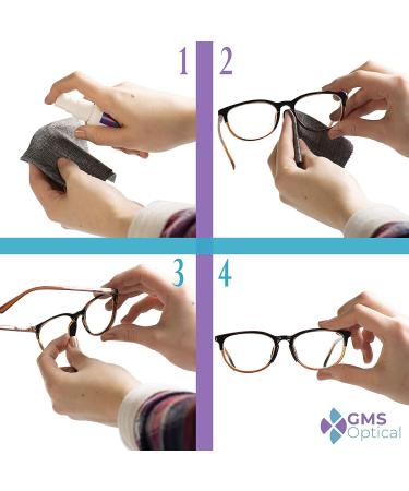 Kids Small Silicone Eyeglass Nose Pads - Anti Slip & Pressure Relief - 5 Pair Clear - GMS Optical - Buy Online on GoSupps.com