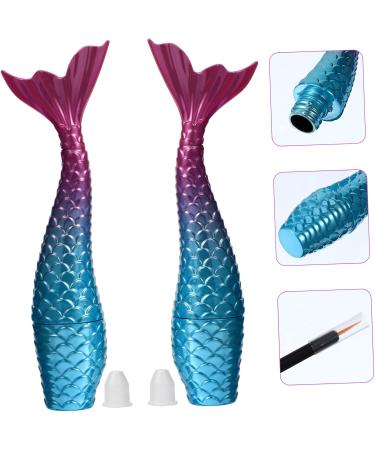 FOMIYES 2pcs Eyeliner Packaging Clear Mascara oil Tube Wand Eyeliner Wand Tubes Cosmetic Bottles Mini 1 count (Pack of 1) As Shown 1 - Buy Online on GoSupps.com