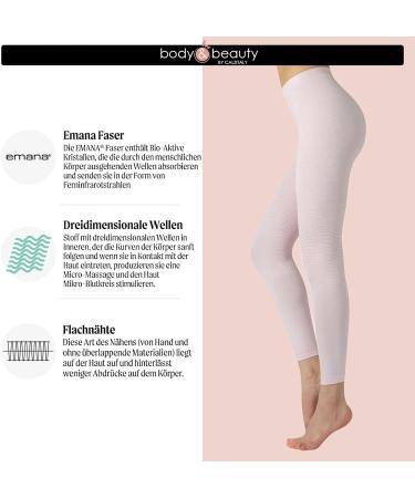 CALZITALY Anticellulite Treatment: Body Shaping Pajamas Firming Gel & Caffeine Body Mask - SM Pack with Pink Pajamas for Optimal Skin Tightening - Buy Online on GoSupps.com