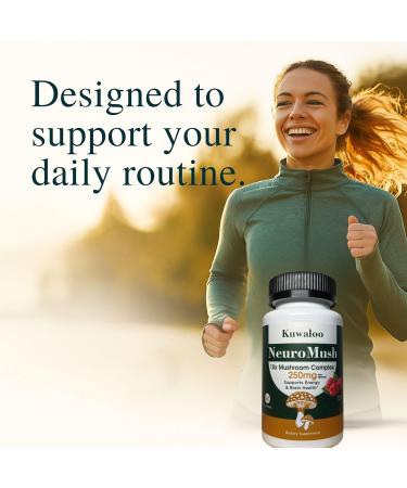 Kuwaloo Mushroom Gummies 10X Mushroom Complex with Lion s Mane Reishi & Cordyceps 60 Vegan Gummies | Nootropic Brain Support Focus & Clarity Support Immune & Stress Support - Buy Online on GoSupps.com