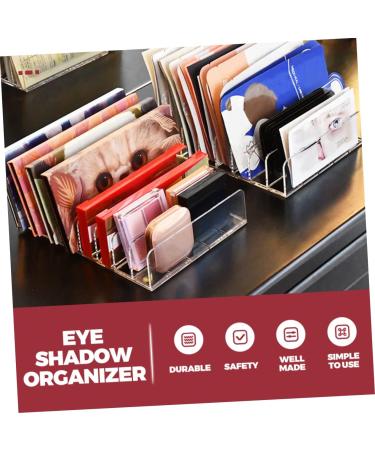 Housoutil 2pcs Holders Palettes Organizer Makeup Cosmetic Stand Eyeshadow Vanity Containers Beauty Organizers - Buy Online on GoSupps.com