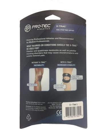 Pro-Tec X-Trac Knee Support - Dual Strap Medium | Pro-Tec Athletics - Buy Online on GoSupps.com