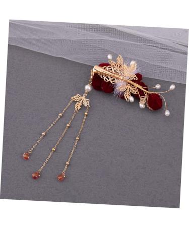 FRCOLOR the antique ball hair clip flower hair headpiece for women hair barrettes for women hair clip for women hair ornaments for women side clip girl the flowers zinc Flowers - Buy Online on GoSupps.com