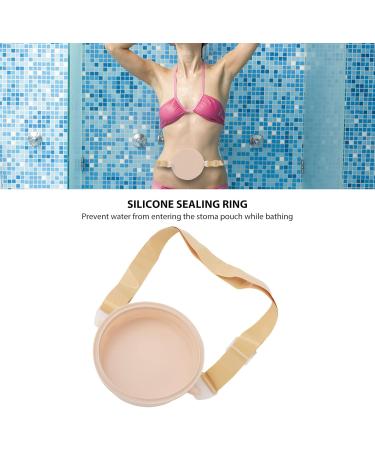 Waterproof Stoma Bath Cover with Silicone Ring | Shower & Bath Wound Protection | Stoma Accessories - Buy Online on GoSupps.com