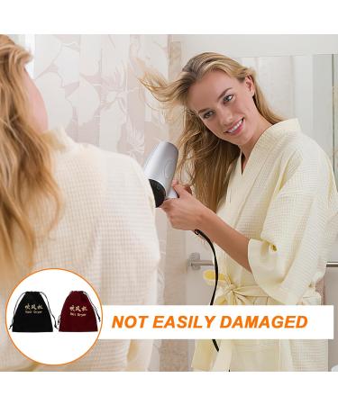 BRIGHTFUFU 2pcs Hair Dryer Storage Bag Travel Bags Hairdryer Storage Organizer Hair Blower Bag Wen Wan Handbag - Buy Online on GoSupps.com