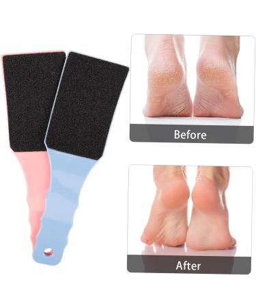 FOMIYES Lot de 2 Limes Pieds Double Face Incurv es Plastique Taille Moyenne Lime Exfoliante pour Callosit s Soin des Pieds pour Adultes Usage Domestique L g res et Portatives - Buy Online on GoSupps.com