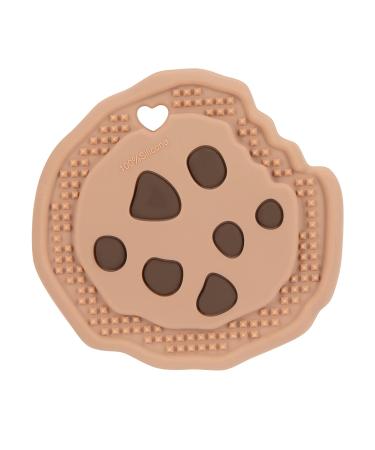 Nuby All Silicone Chocolate Chip Cookie & Milk Carton Teether 2 Pack for Babies 3+ Months - 2PK - Buy Online on GoSupps.com