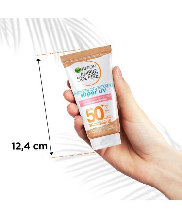Garnier Sensitive Expert + Sunscreen SPF 50 - Waterproof Sun Protection for Sensitive Skin | 50ml - Buy Online on GoSupps.com