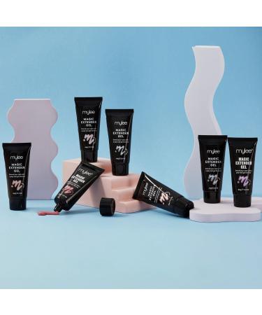 Mylee MYGEL Magic Extender Gel - Long Lasting Nail Extension for Beginner & Pro Salons - 60g Tub (Ballerina) - Acrylic Builder Gel for Natural Look & Thickening - Buy Online on GoSupps.com