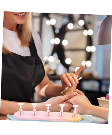 FRCOLOR 3 Sets Nail Practice Holder Nail Display Stand Ear Piercing Kit Nail Art Holder Rack Magnetic Nail Stands Magnetic Nail Tips Practice Holder Nail Decor Storage Box Plastic Cosmetic - Buy Online on GoSupps.com