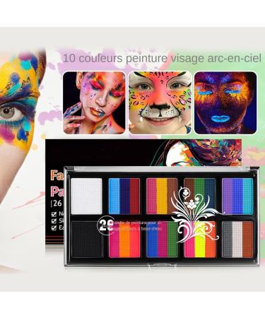  Dmuzsoih Paint Pigment Powder Face Paint Set Water Based Face Paint Water Soluble Pigment - 26 Colors Pigment Powder Face Kit - Buy Online on GoSupps.com