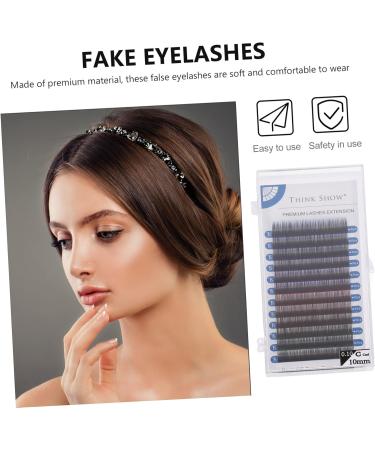 Beavorty 1 Box eyelashes pre glued lashes 3d volume lashes strip lashes faux lashes 3d eye lashes soft thick lashes natural fake lashes Makeup False Eyelash 5d Adhesive fluffy fiber - Buy Online on GoSupps.com