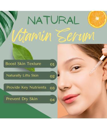 KROZ Premium Vitamin C Serum for Face Eyes and Neck with Hyaluronic Acid Serum Retinol Niacinamide Salicylic Acid Fully Organic Vitamin C Face Serum Skin Care Anti Aging Serum Dark Spot Remover - Buy Online on GoSupps.com