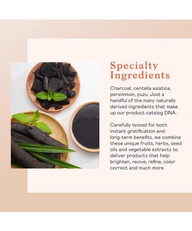 Erborian Charcoal Konjac Facial Sponge - Natural Exfoliating & Deep Cleansing for Sensitive Oily & Acne-Prone Skin | Korean Skincare - All Skin Types - Buy Online on GoSupps.com