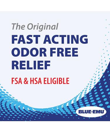 Blue Emu Muscle and Joint Deep Soothing Analgesic Cream 12oz - Fast Pain Relief - Buy Online on GoSupps.com