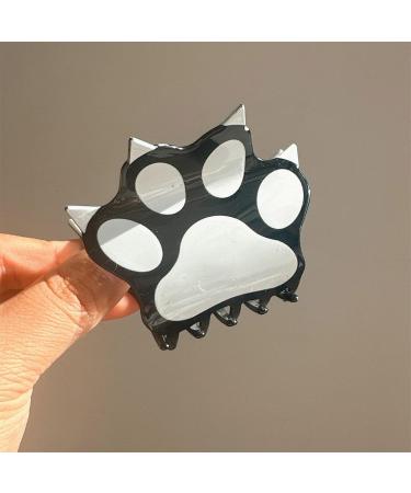 1pc/3pcs Harajuku Cat Paw Hair Claw for Girl Hair Claw Sweet Delicate Cat Paw Shape Hair Barrettes for Teens Ponytail - Buy Online on GoSupps.com