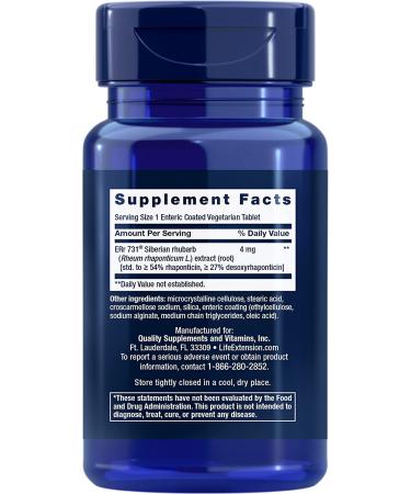 Life Extension Menopause 731 - 30 Enteric Coated Vegetarian Tablets for Women's Health - Buy Online on GoSupps.com