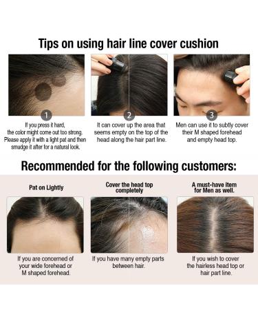So Natural Hair Line Cover Cushion - Dark Brown - Cover Up Soft Cream Jelly Texture - Buy Online on GoSupps.com