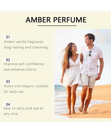 Vanilla Amber Perfume - Elegant & Long-Lasting Vanilla Perfume Subtle & Captivating Scent for Daily Use Gift for Women 30ml/1.0fl.oz Khaki-Vanilla Amber - Buy Online on GoSupps.com