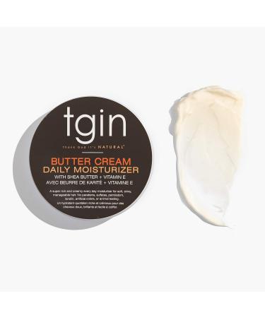tgin Butter Cream Daily Moisturizer & Honey Miracle Hair Mask Duo - 12 Oz (Pack of 2) for Dry, Curly Hair - Type 3c and 4c - Deep Conditioning Styler - Buy Online on GoSupps.com