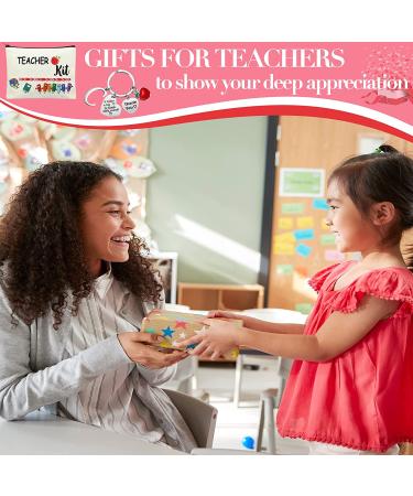 Teacher Appreciation Gift Set: Makeup Pouch, Keychain, & Initial - Graduation Gifts - Buy Online on GoSupps.com