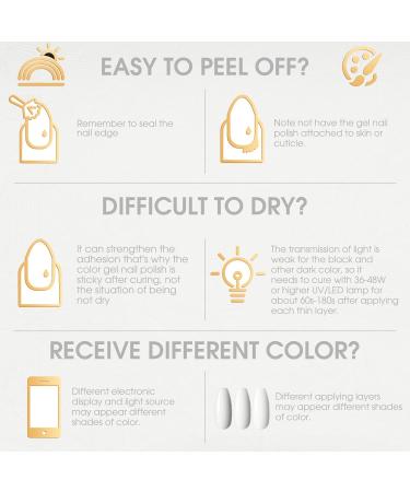 VOXURY 12Pcs Nude Pink Wine Gel Nail Polish Set | Long Lasting Classic Colors | Soak Off LED/UV Nail Lamp | 0.20 Fl Oz (Pack of 12) - Buy Online on GoSupps.com