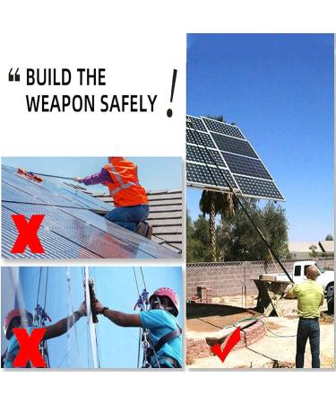 Window Cleaning Rod Water-Bearing Telescopic Rod Window Cleaner with Telescopic Handle for Window Glass Wall photovoltaic Panel Cleaning 20FT/6M - Buy Online on GoSupps.com