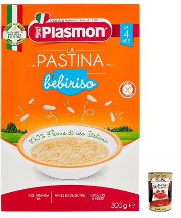 Italian Gourmet E.R. Plasmon La Pastina Beverage Modeling Clay 300 g 100% Italian + Italian Gourmet Pulp 400 g Pack of