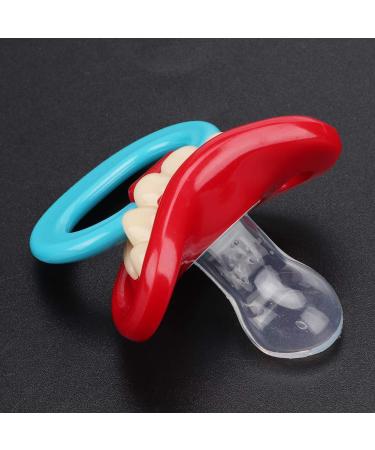 Cute Baby Pacifier Dummy Funny Silicone Design Safe Soft Silicone Pacifier (1 Pull Tab)