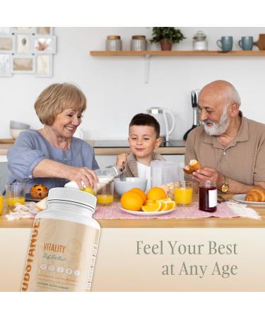 SUBSTANCE. Nature s Vitality Daily D3 Boost Supplement - Vitamin D3 Zinc Elderberry Turmeric & Ginger - Immune Support & Bone Health - 90 Capsules - Buy Online on GoSupps.com