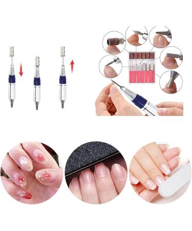 CYzpf Professional Nail Drill Machine Portable 25000RPM Electric Nail Drill for Acrylic Nails with Metal Drill Gel Nails Removing Shaping Buffing for Home Salon Use Pink One Size - Buy Online on GoSupps.com