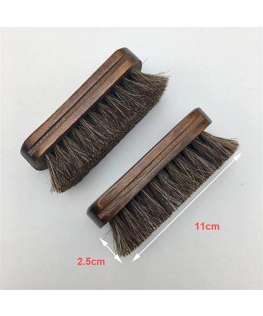 Shoe Brush Boots Horse Hair Shoe Cleaner Horse Hair Brush Polishing Tool Care Felt Brush Hair Tool Brush Onecolor - Buy Online on GoSupps.com