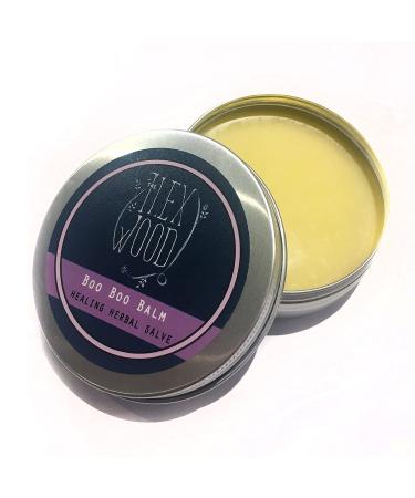 The Ilex Wood Herbal Healing Salve Boo Boo Balm For Skin Irritation Scrapes Bites And Stings Palm Oil Free - 3.38 Oz