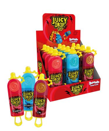 Bazooka Juicy Drop Pop 12-pack (12 x 26 g) - Buy Online on GoSupps.com
