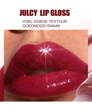 Makeup Lip Gloss Shiny Volumizing Lip Gloss Nourishing Lip Care Makeup Enhancer for Parties and Dates - Buy Online on GoSupps.com