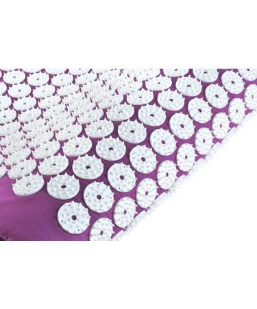 Premium Acupressure Mat for Whole Body Relaxation - Purple/Black Massage Mat for Muscle Relief - Buy Online on GoSupps.com