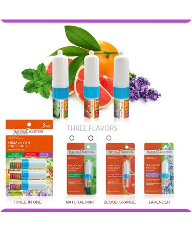Lavender Neti Inhaler for Sinus & Lung Relief | Himalayan Salt Air & Aromatherapy | Portable Respiratory Wellness - Buy Online on GoSupps.com