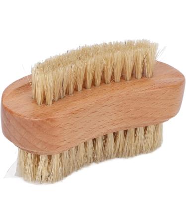 Nail Brush Wooden Toe and Fingernail Brush Double Sided Fingernail and Toenail Cleaning Brush for Men and Women - Buy Online on GoSupps.com