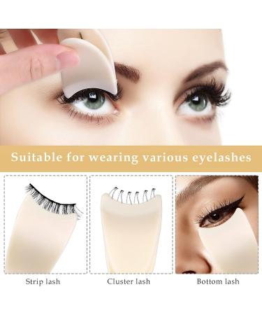 2Pack False Eyelashes Applicator Tool - Convenient Lash Clip for Easy Eyelash Application - Buy Online on GoSupps.com