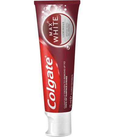 Colgate Max White Luminous Toothpaste 75ml - Pack of 1 - Buy Online on GoSupps.com