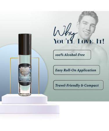 MOBETTER FRAGRANCE OILS Dire Wolf Midnight Scavanger Men Body Oil 0.33 Oz Roll On Glass Bottle Long Lasting Travel Size - Buy Online on GoSupps.com