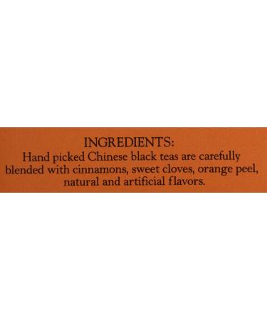 Harney & Sons Caffeinated Hot Cinnamon Sunset Black Tea with Orange and Cloves Tin 20 Sachets - Buy Online on GoSupps.com