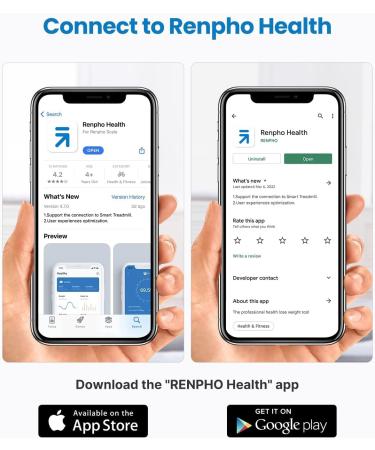 RENPHO Smart Bluetooth Digital Body Measuring Tape with Lock Hook - Weight Loss and Fitness Tracker - Inches and cm - Buy Online on GoSupps.com